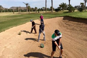 La Manga Golf Trip | Golf Tuition | Golf Bunker Shots Lesson | Dean Davis