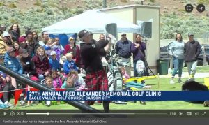 Fred Alexander Memorial Golf Clinic | UK Golf Pro Trick Shots | Dean Davis | Golf Trick Shots in Nevada