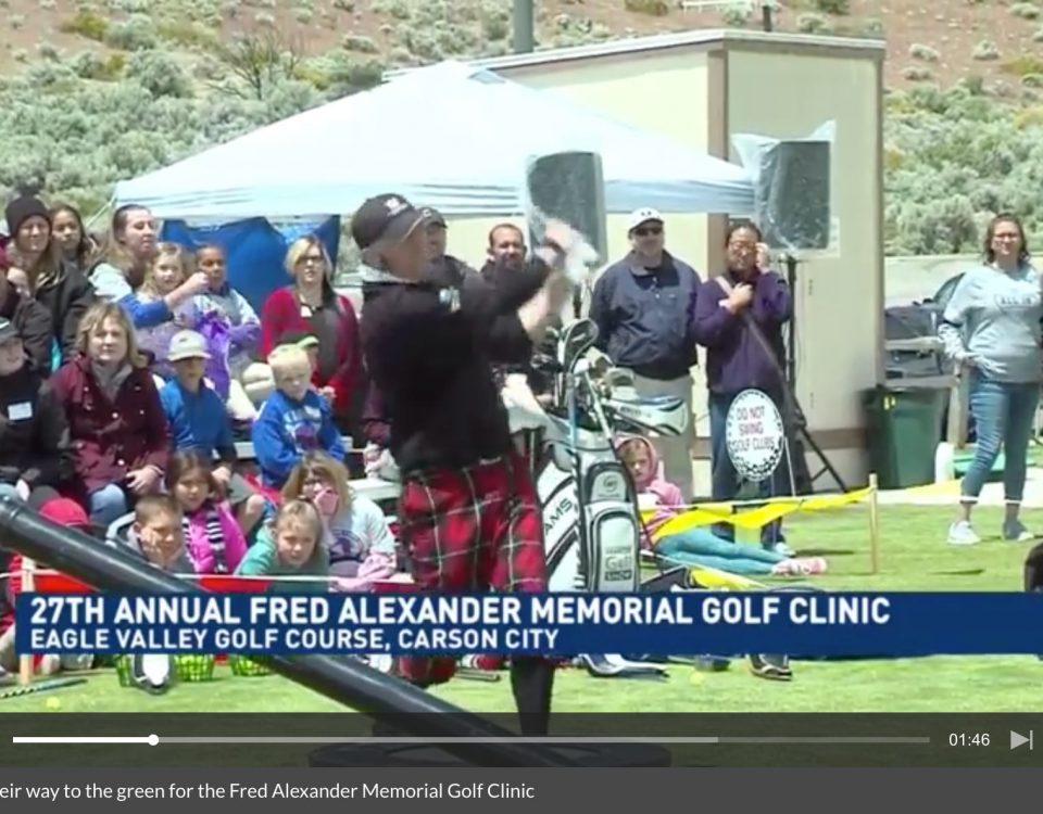 Fred Alexander Memorial Golf Clinic | UK Golf Pro Trick Shots | Dean Davis | Golf Trick Shots in Nevada