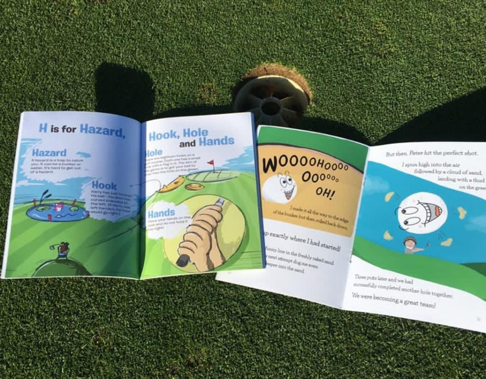 Childrens Golf Books | Golf Book for Kids | Childrens Golf Christmas Presents